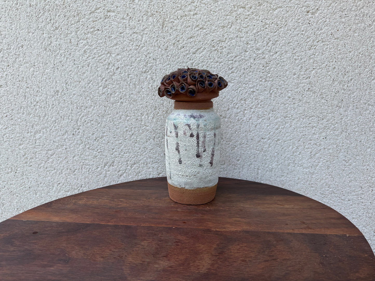 Pot in bloom