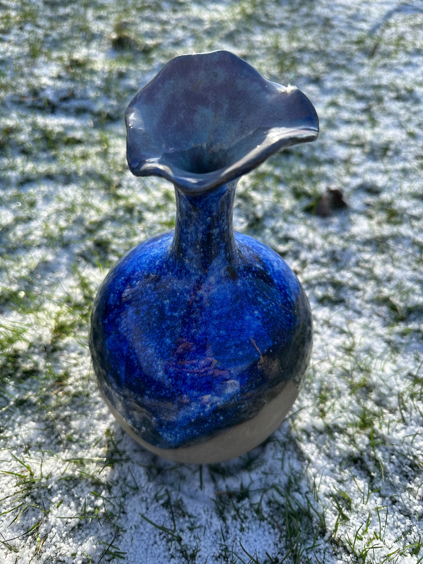 Blue Monday vase