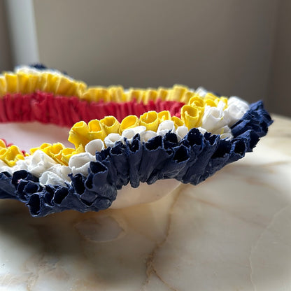 Fragile coloured bowl