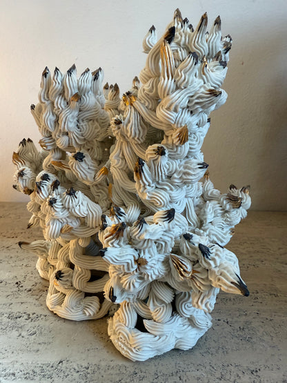 Whipped cream candlestick