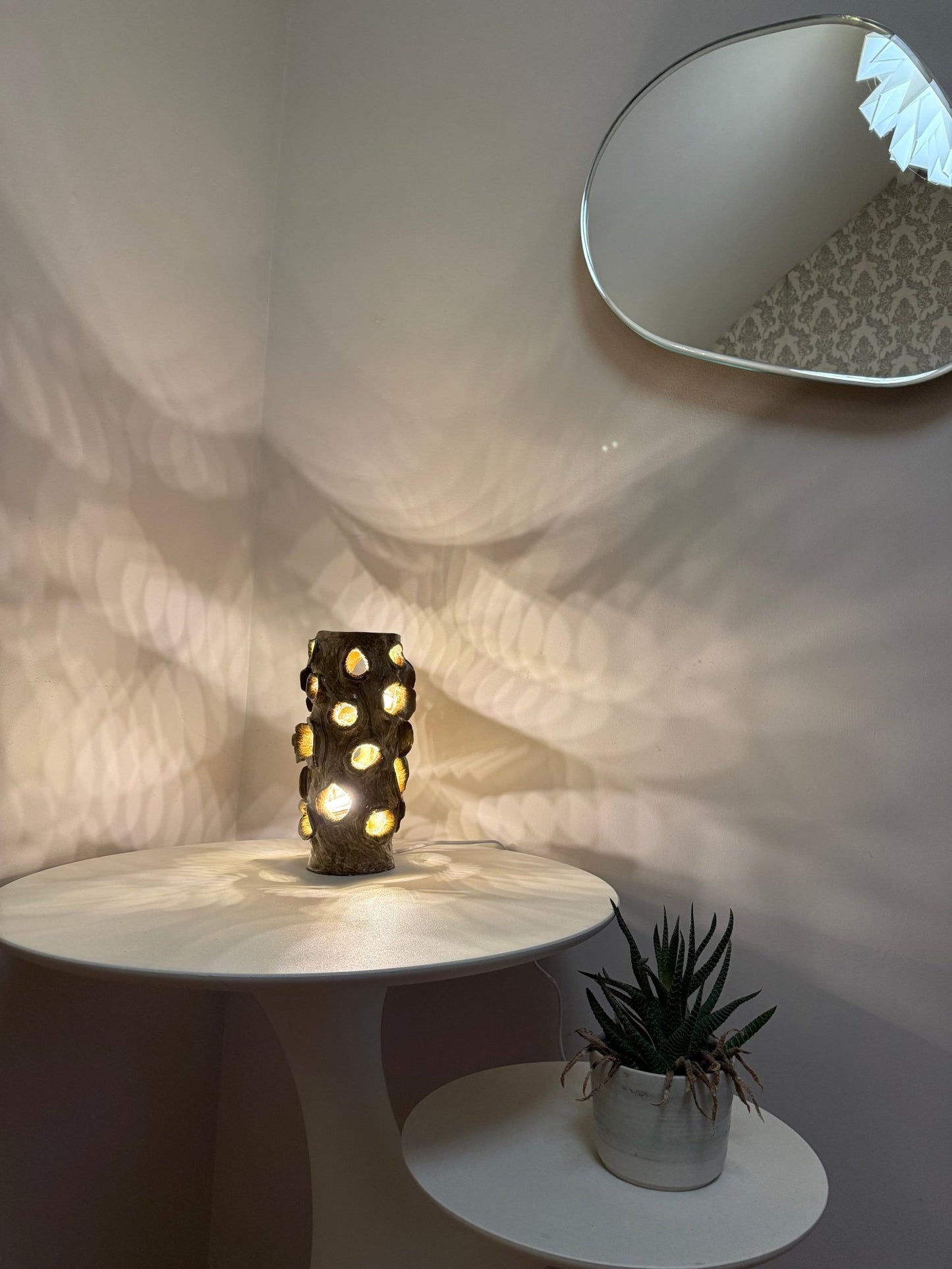 Hollow Tree Light - Caimo Ceramics