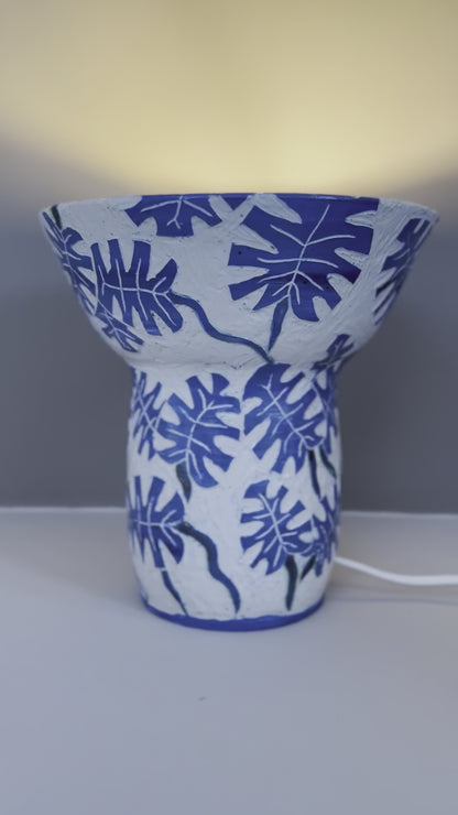 Monstera-lamp