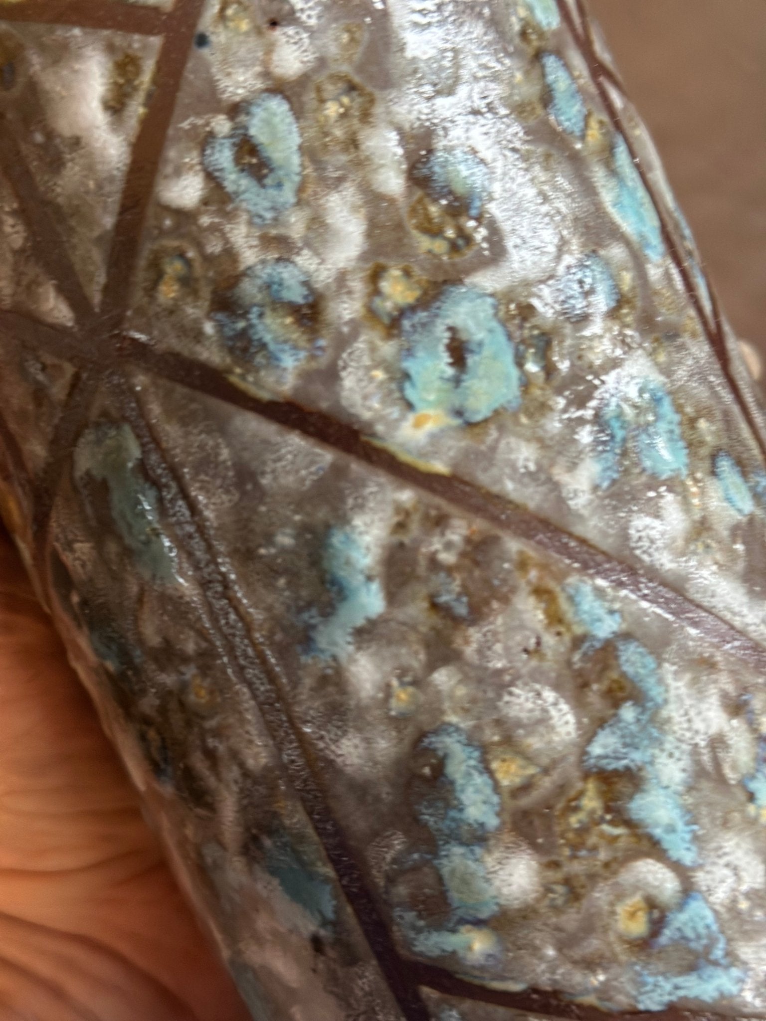 Speckled bottle - Caimo Ceramics